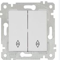 RİTA MEK TUŞ KOMÜTATÖR VAVİEN(KLİPSLİ) BEYAZ 1